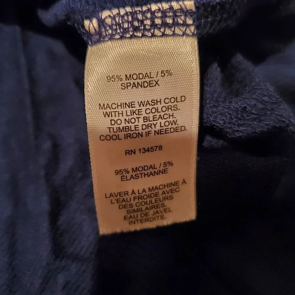 Vineyard Vines Lightweight Dream Cloth Crewneck Sweatshirt Navy Blue M - Picture 2 of 5